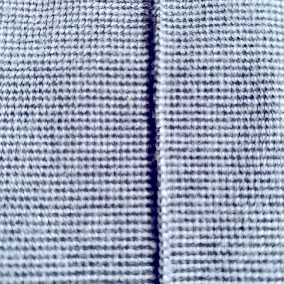 WEILL PARIS Pants - Navy Stretch Knit with Seam - Picture 5 of 5